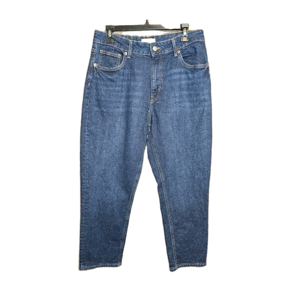 H&M Women's Jeans Size 10‎ Dark Wash Denim Stretch Skinny Pants EUC